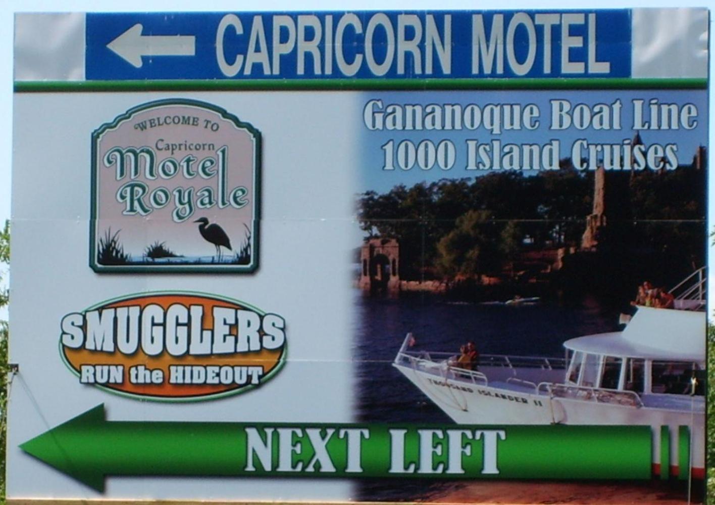 Capricorn Motel Royale 1000 Islands Lansdowne Eksteriør billede